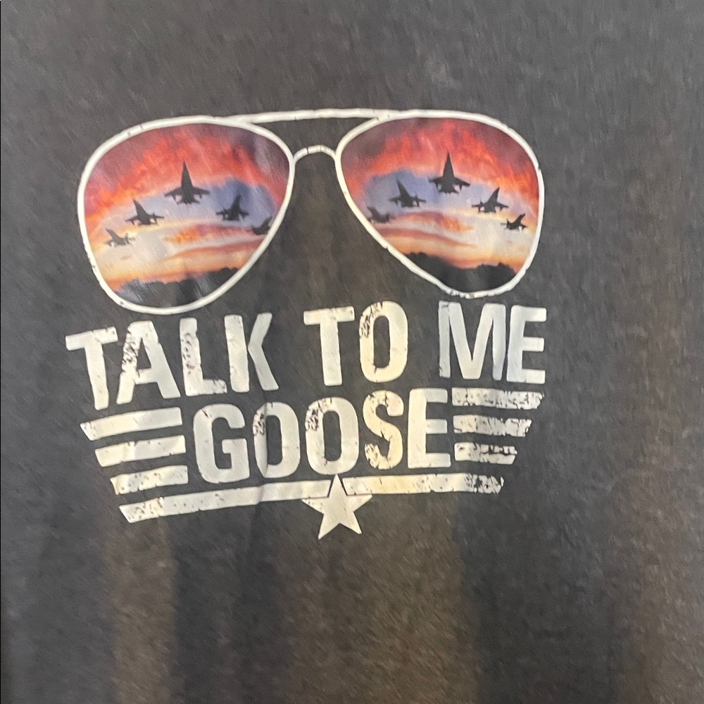 Men's Black Graphic Tee - Sunglasses Design - Picture 3 of 4